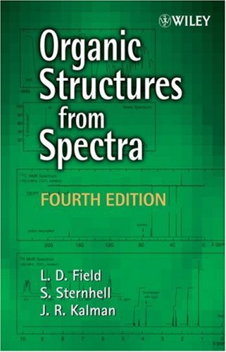 Stock image for Organic Structures from Spectra for sale by Campus Bookstore