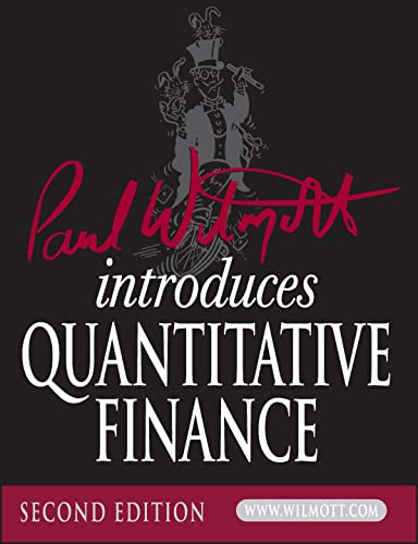 Stock image for Paul Wilmott Introduces Quantitative Finance for sale by BooksRun