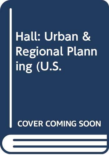 9780470343272: Hall: Urban & Regional Planning (U.S.