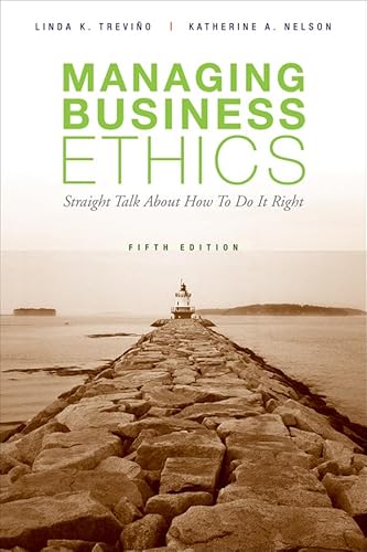 Stock image for Managing Business Ethics for sale by Better World Books