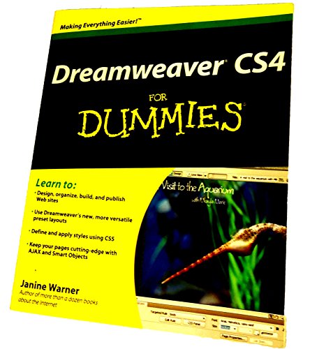 Imagen de archivo de Dreamweaver CS4 for Dummies (For Dummies Series) a la venta por WorldofBooks