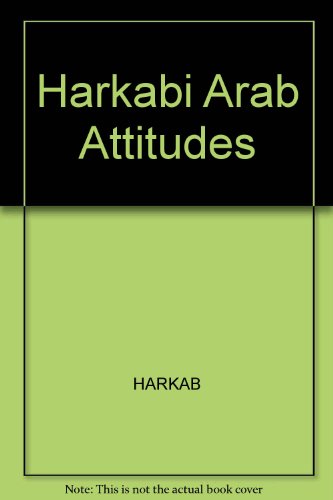 9780470352038: Arab Attitudes to Israel