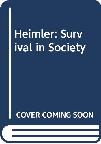 Survival in Society (9780470369012) by Heimler, Eugene