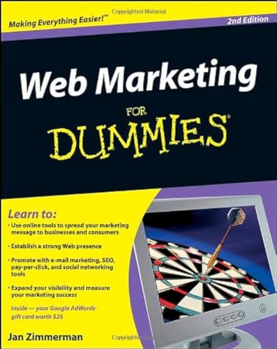 Beispielbild fr Web Marketing For Dummies zum Verkauf von Wonder Book