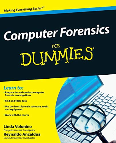 Computer Forensics For Dummies (9780470371916) by Pollard, Carol; Anzaldua, Reynaldo