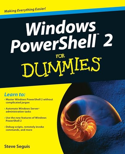 9780470371985: Windows PowerShell 2 For Dummies