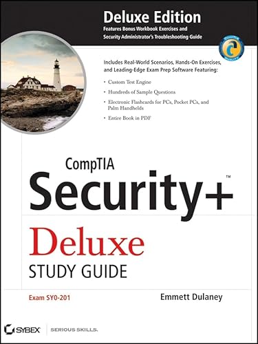 Beispielbild fr CompTIA Security+ Deluxe Study Guide: SY0-201 zum Verkauf von Wonder Book