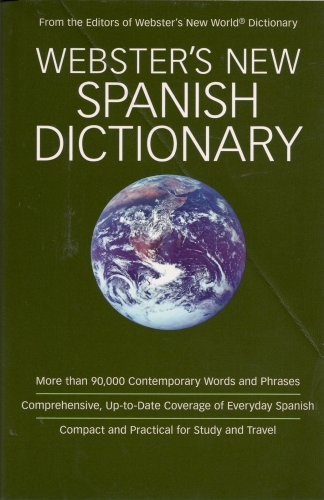 Webster's New Spanish Dictiionary (9780470373286) by Editor's Of Webster's New World Dictionary
