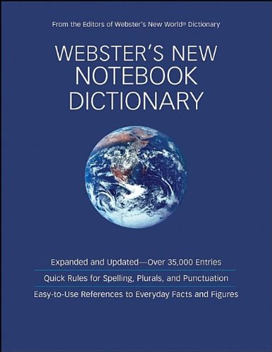 Imagen de archivo de Webster's New Notebook Dictionary, Target Edition a la venta por ThriftBooks-Dallas