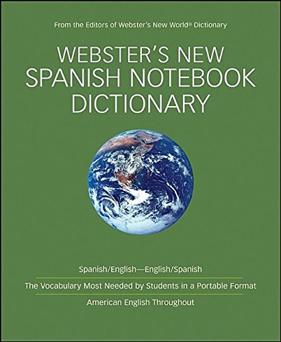 Imagen de archivo de Webster's New Spanish Notebook Dictionary a la venta por Better World Books
