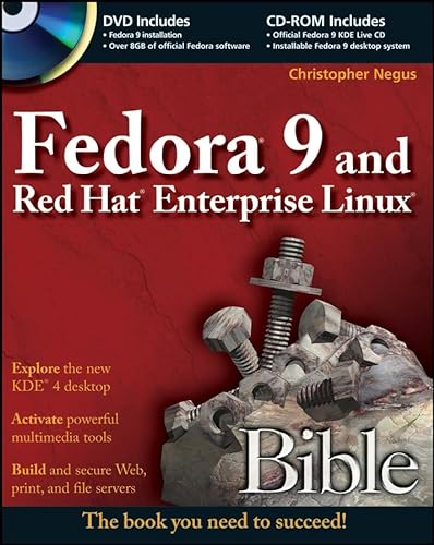 Imagen de archivo de Fedora 9 and Red Hat Enterprise Linux Bible a la venta por The Maryland Book Bank
