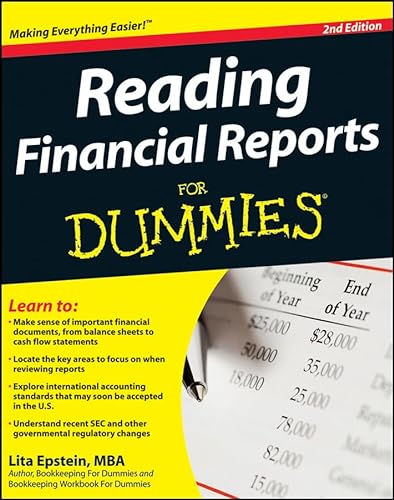 Reading Financial Reports For Dummies (9780470376287) by Epstein, Lita