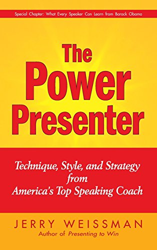 Imagen de archivo de The Power Presenter: Technique, Style, and Strategy from America's Top Speaking Coach a la venta por SecondSale