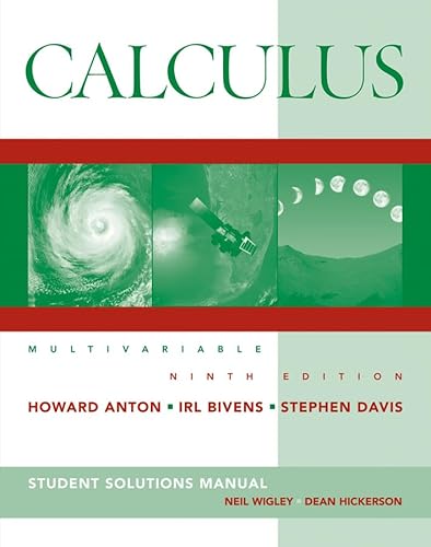 Stock image for Calculus Student Solutions Manual: Multivariable for sale by ThriftBooks-Atlanta