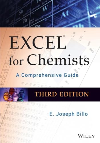9780470381236: Excel for Chemists: A Comprehensive Guide