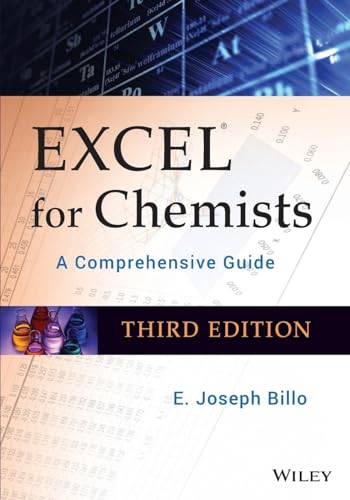 9780470381236: Excel for Chemists: A Comprehensive Guide with CD–ROM