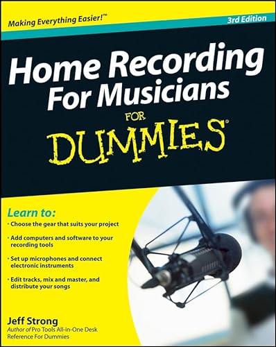 Stock image for Home Recording for Musicians for Dummies for sale by Wonder Book