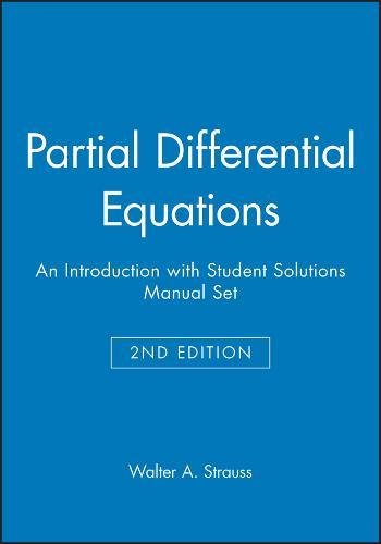 9780470385531: Textbook and Student Solutions Manual (Partial Differential Equations: An Introduction)