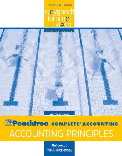 Imagen de archivo de Accounting Principles : Peachtree Complete Accounting a la venta por Better World Books