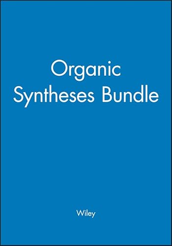 Beispielbild fr Organic Syntheses Bundle 87 zum Verkauf von PBShop.store UK