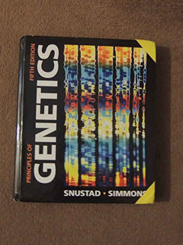 Beispielbild fr Principles of Genetics zum Verkauf von Better World Books