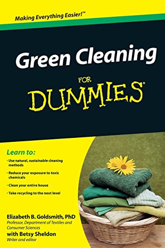 Imagen de archivo de Green Cleaning for Dummies a la venta por Better World Books