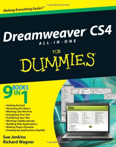 Beispielbild fr Dreamweaver CS4 All-in-One For Dummies zum Verkauf von Wonder Book