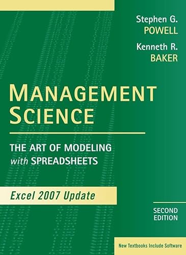 9780470393765: Management Science: The Art of Modeling with Spreadsheets, Excel 2007 Update