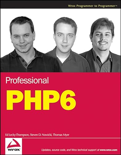 Stock image for Professional PHP6 for sale by Better World Books