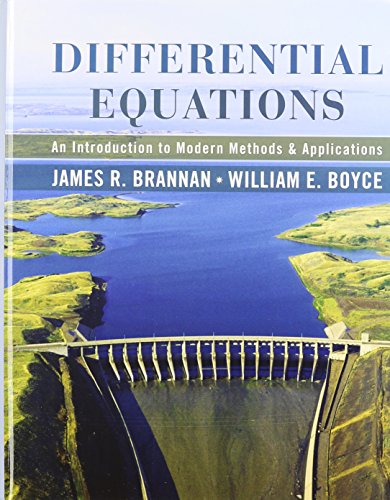 9780470396766: Differential Equations: An Introduction to Modern Methods and Applications 1st Edition with Student Solutions Manual Set