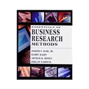 Essentials of Business Research with SPSS Student Version 15.0 CD-Rom Set (9780470398050) by Hair Jr., Joseph F.