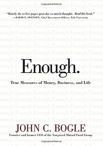 9780470398517: Enough: True Measures of Money, Business, and Life
