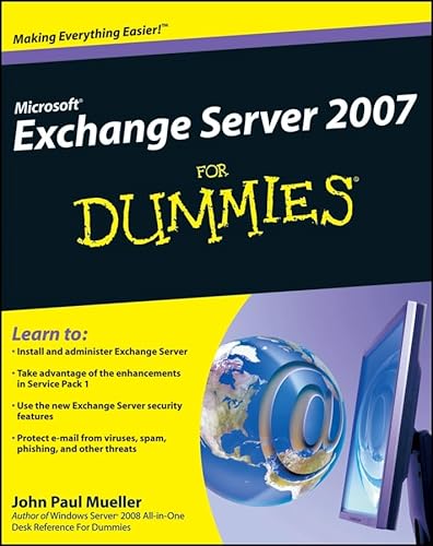 Imagen de archivo de Microsoft Exchange Server 2007 For Dummies a la venta por SecondSale