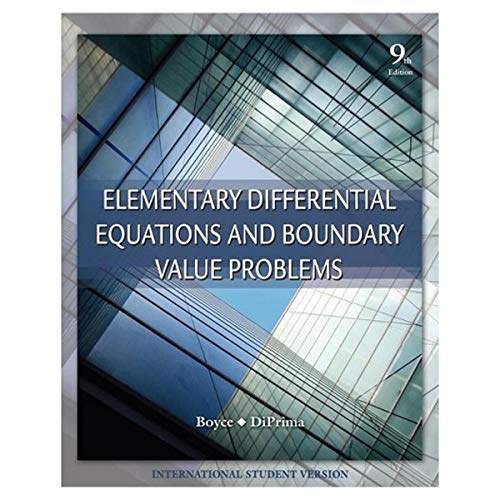 9780470398739: Elementary Differential Equations and Boundary Value Problems