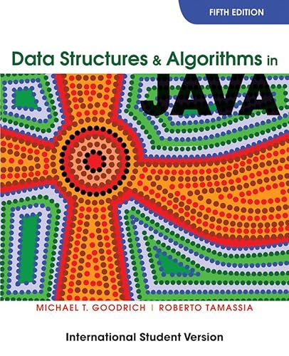 Beispielbild fr Data Structures and Algorithms in Java--International Student Version zum Verkauf von Budget Books