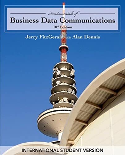 Beispielbild fr Fundamentals of Business Data Communications zum Verkauf von WorldofBooks