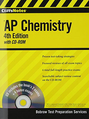 Imagen de archivo de CliffsNotes AP Chemistry a la venta por -OnTimeBooks-