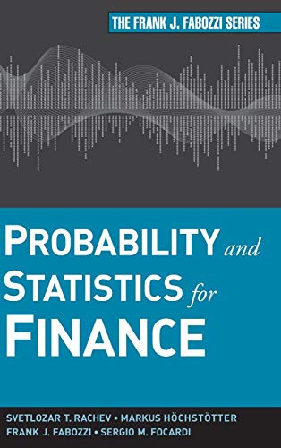 Beispielbild fr Probability and Statistics for Finance zum Verkauf von SecondSale
