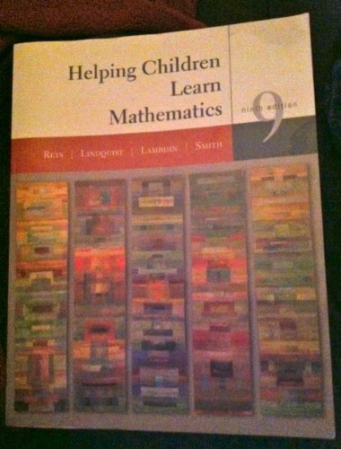 Imagen de archivo de Helping Children Learn Mathematics a la venta por Gulf Coast Books