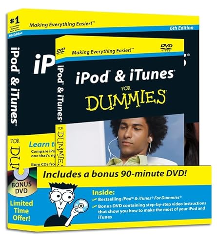 9780470403761: iPod & iTunes For Dummies: DVD + Book Bundle