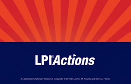 Leadership Practices Inventory (LPI) Action Cards (9780470404485) by Kouzes, James M.; Posner, Barry Z.; Bell, Jo; Harness, Renee