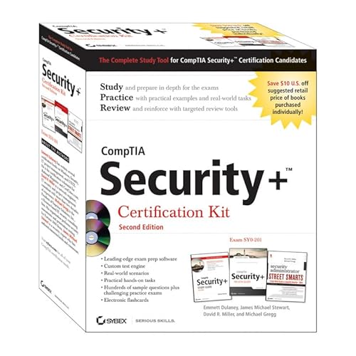 CompTIA Security+ Certification Kit: SY0-201 (9780470404867) by Dulaney, Emmett; Stewart, James Michael; Miller, David R.; Gregg, Michael