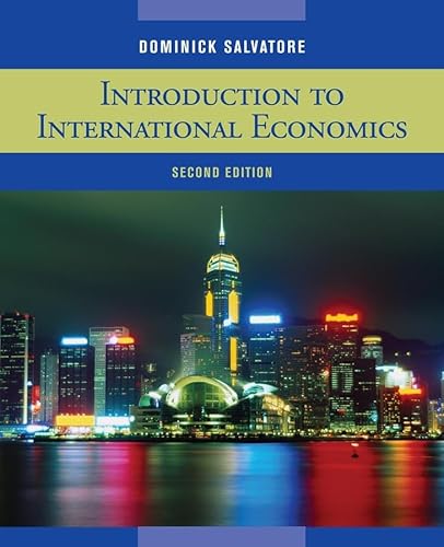 Beispielbild fr Introduction to International Economics zum Verkauf von Better World Books