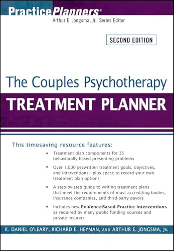 Stock image for The Couples Psychotherapy Treatment Planner for sale by SecondSale