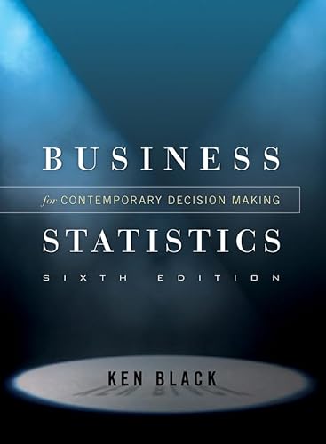 Beispielbild fr Business Statistics: Contemporary Decision Making zum Verkauf von BooksRun