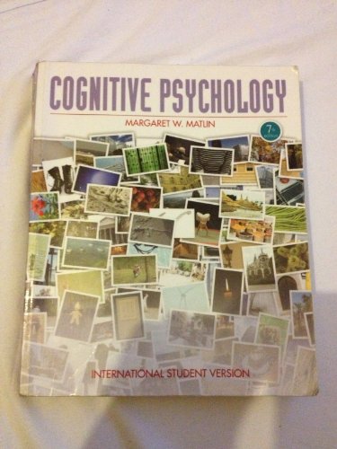 9780470409473: Cognitive Psychology