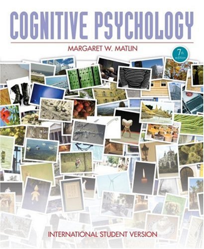 9780470409473: Cognitive Psychology: International Student Version