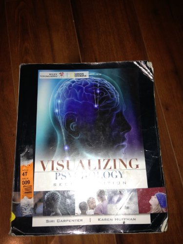 Visualizing Psychology (9780470410172) by Carpenter, Siri; Huffman, Karen