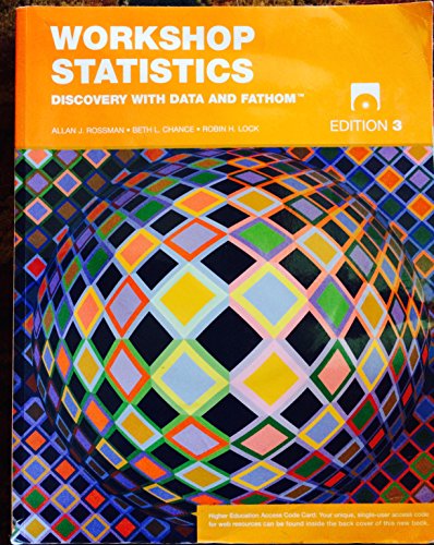 Imagen de archivo de Workshop Statistics: Discovery with Data and Fathom (Key Curriculum Press) a la venta por Wonder Book