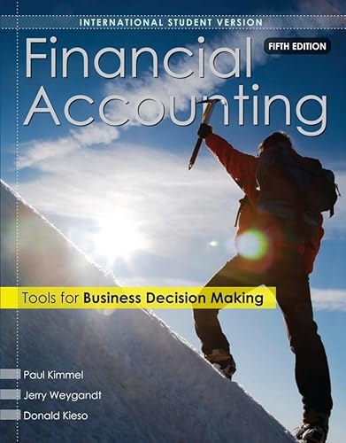 Beispielbild fr Financial Accounting: Tools for Business Decision Making zum Verkauf von Books From California